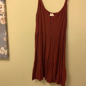 Flowy Burgundy Dress | size XL